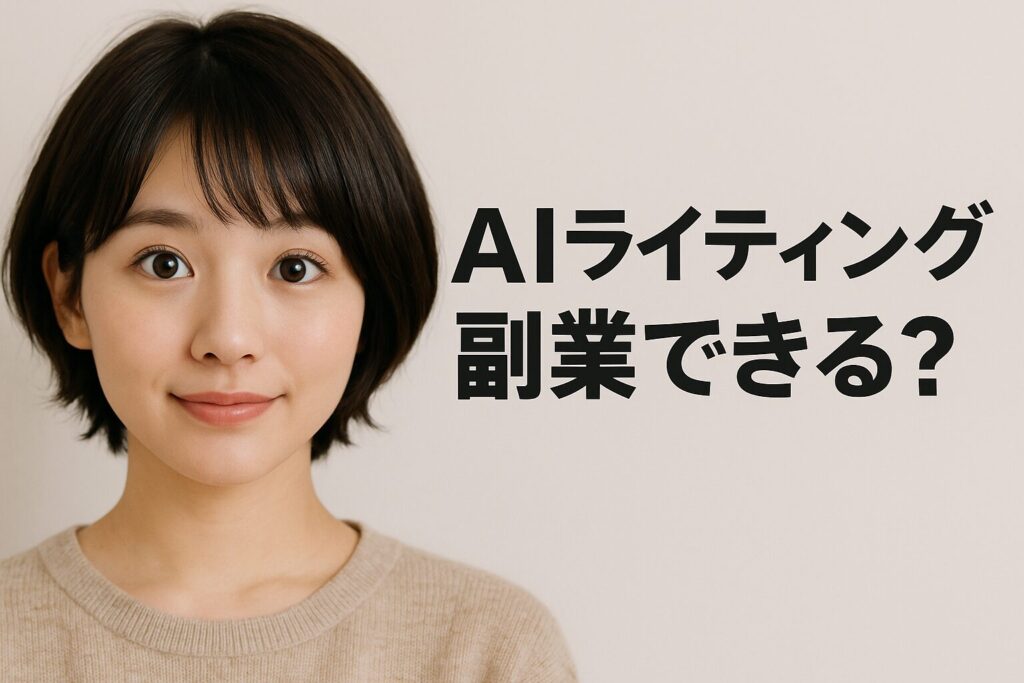 AIライティングの副業