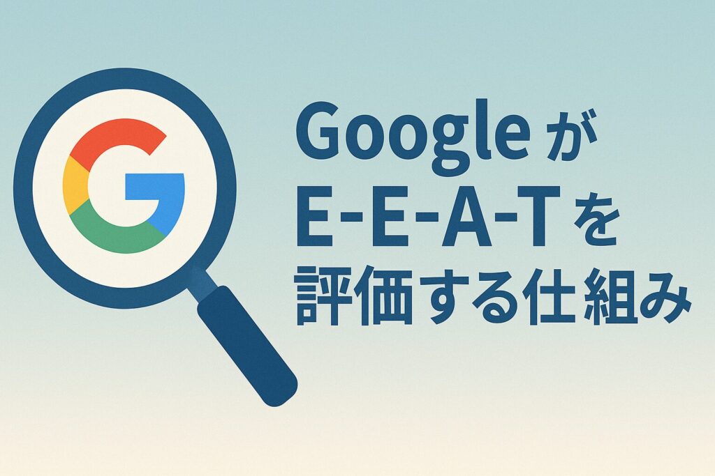 Google が E‑E‑A‑T を評価する仕組み