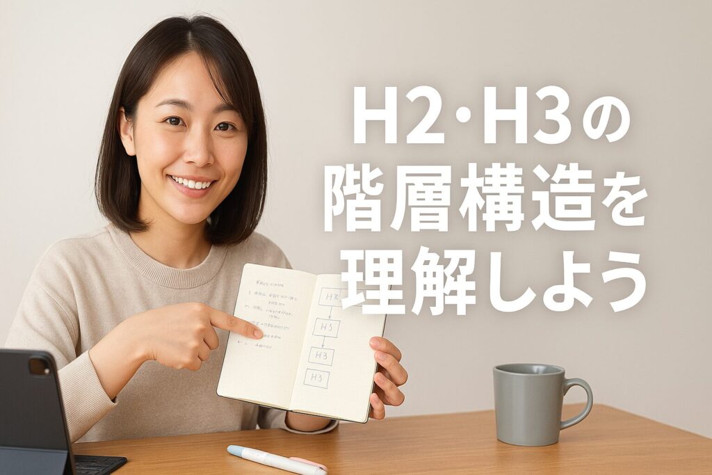 H2・H3の階層構造を理解しよう
