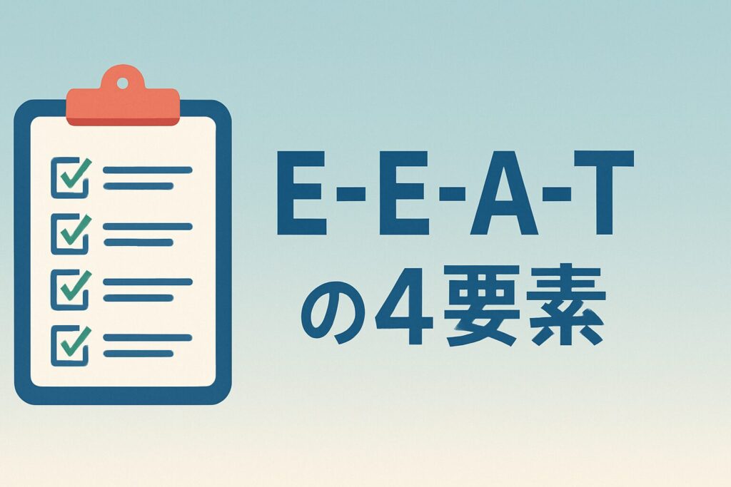E‑E‑A‑T の４要素