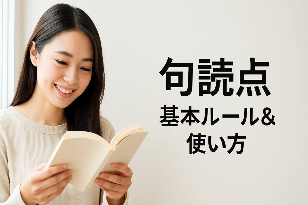 句読点の基本ルール＆使い方