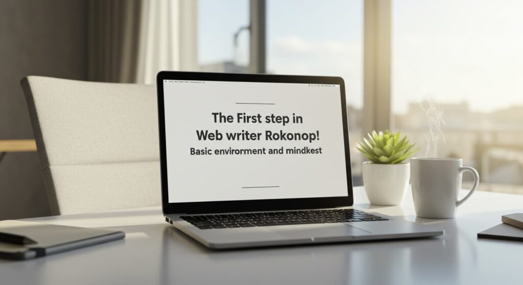 Webライターロードマップの第一歩！基礎環境と心構え