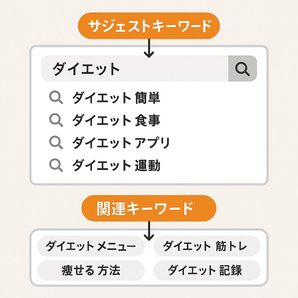 サジェストキーワード