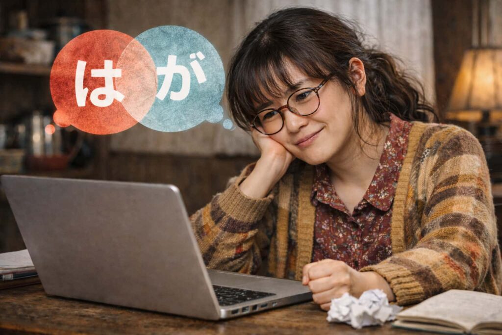 【深層解説】「は」と「が」の重複は「視点の混乱」を招く